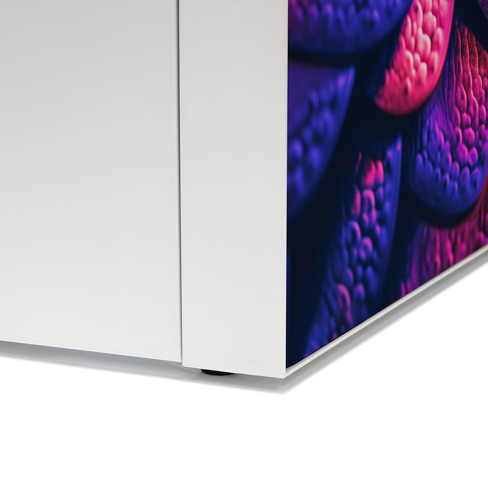 Digital Counter Futuro 32" Vertikal Nür Gehause Weiß – Bild 10