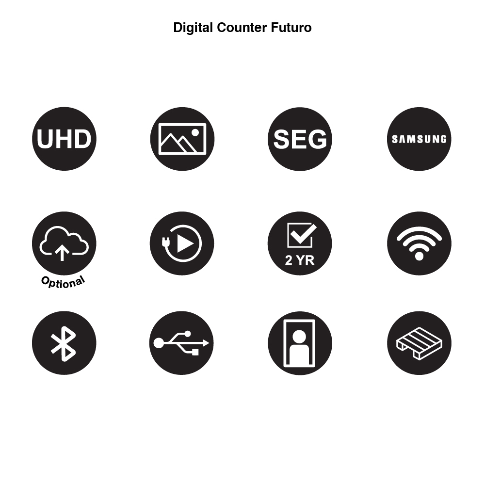 Digital Counter Futuro 55" Gehäuse – Bild 10