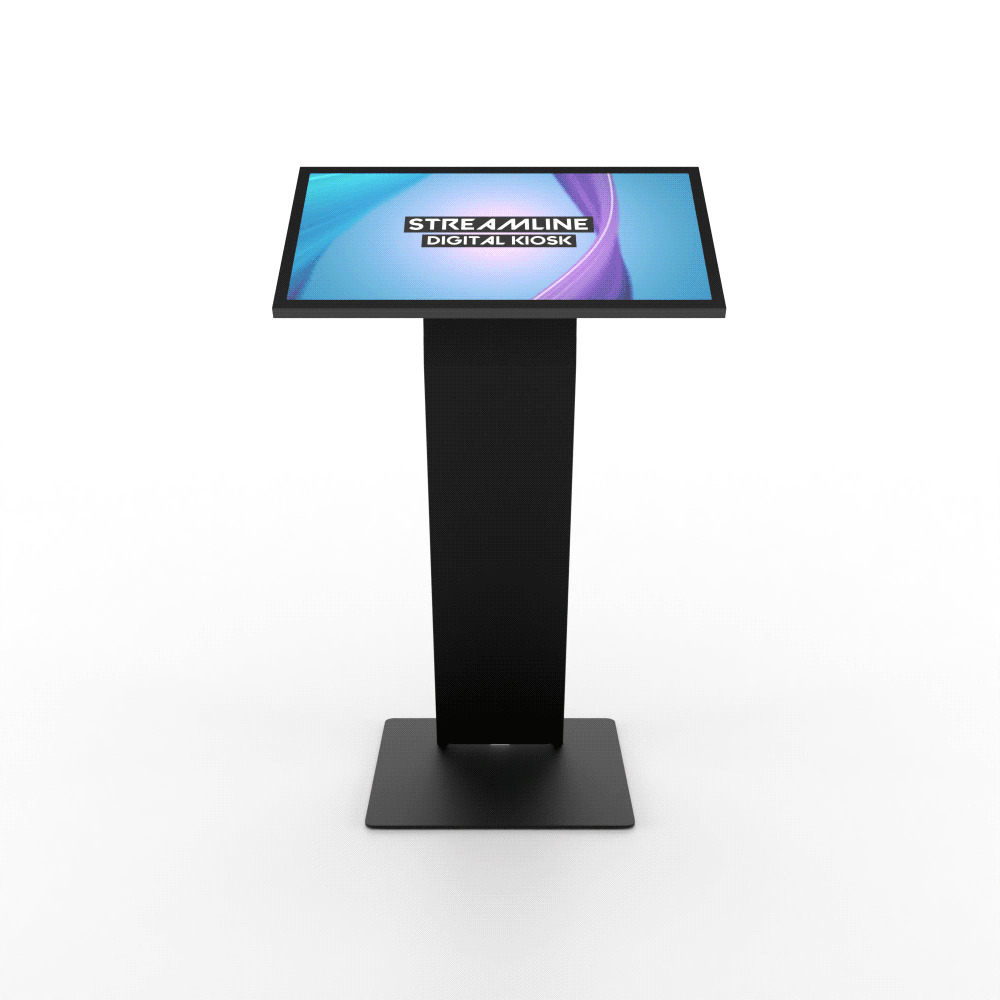 StreamLine Digitaler Kiosk Mit 32" Samsung Touch-Bildschirm Schwarz – Bild 2