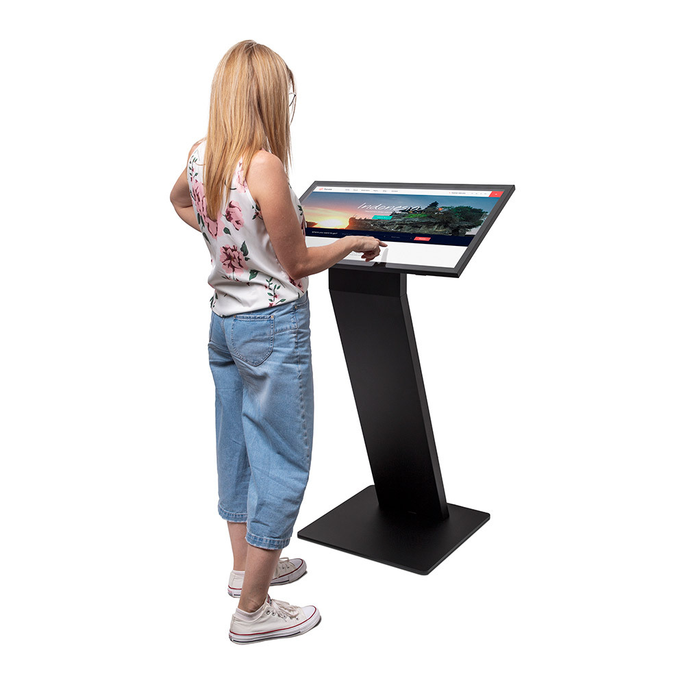 StreamLine Digitaler Kiosk Mit 32" Samsung Touch-Bildschirm Schwarz – Bild 8