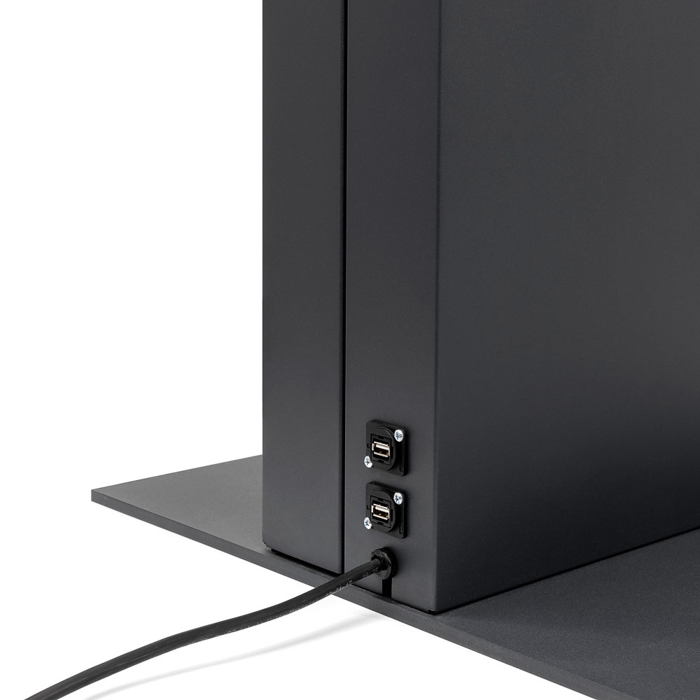 Digitale Smart Line Infostele doppelseitig 43" mit Samsung-Bildschirm – Bild 9