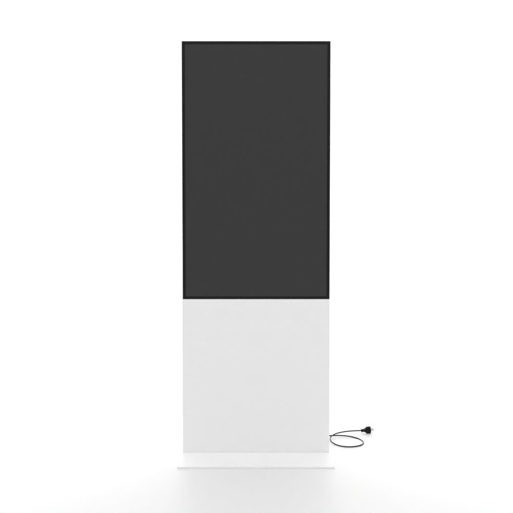 Smart Line Digitale Infotstele Mit 55" Samsung-Bildschirm Und Touchscreen Weiß – Bild 3