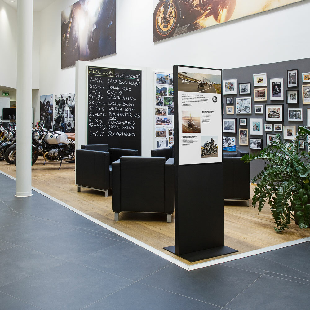 Smart Line Digitale Infotstele Mit 55" Samsung-Bildschirm Und Touchscreen Schwarz – Bild 8