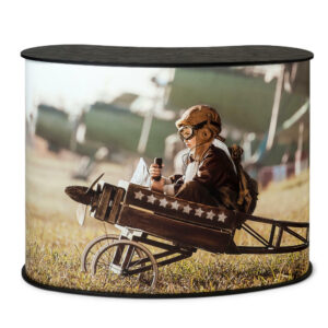 Theke Professional Original L schwarz Box 1 Tisch