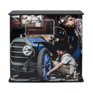 Theke Professional quadrat schwarz