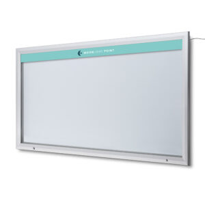 Topschild Abschließbarer Schaukasten Outdoor LED 203 x 10 cm