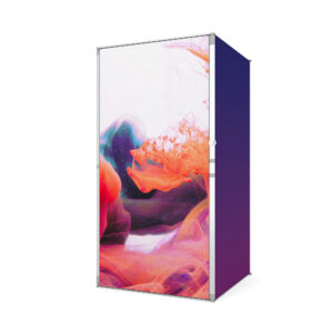 FlexFrame Stauraum Set 100 x 200 cm Silber