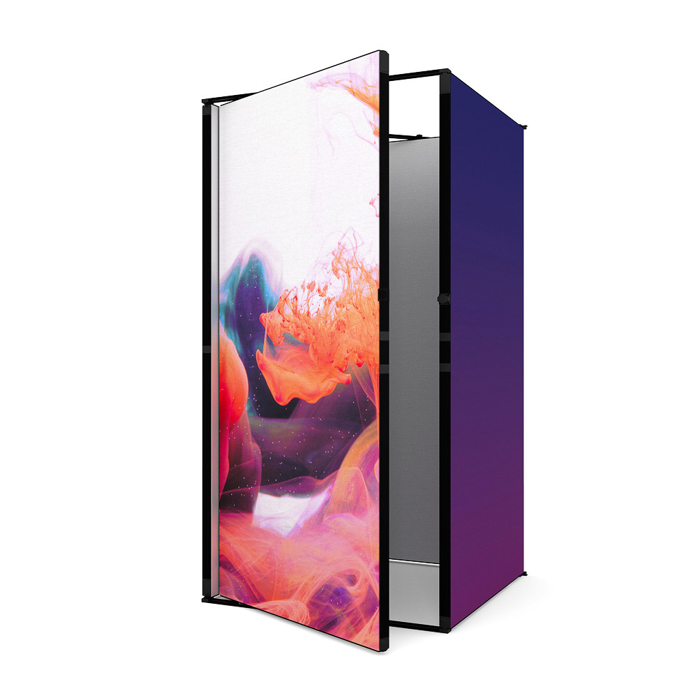 FlexFrame Stauraum Set 100 x 200 cm Schwarz – Bild 2