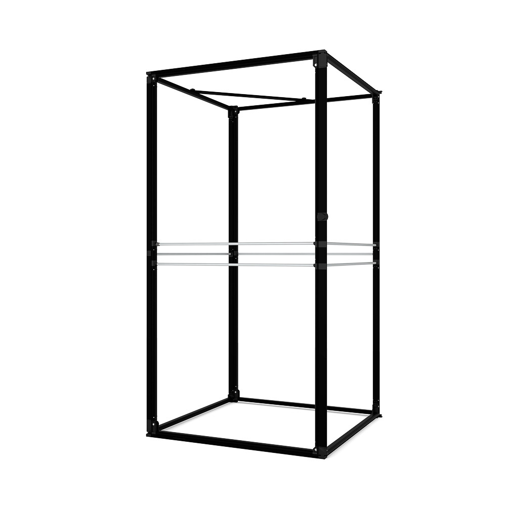 FlexFrame Stauraum Set 100 x 200 cm Schwarz – Bild 5