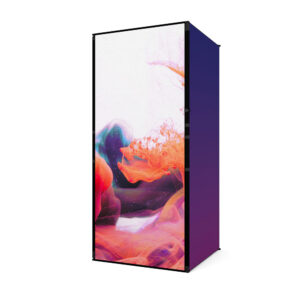 FlexFrame Stauraum Set 100 x 230 cm Schwarz (inkl. Extension Set 30 cm)