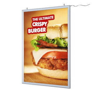 LED-Leuchtrahmen Doppelseitig 70 x 100 cm