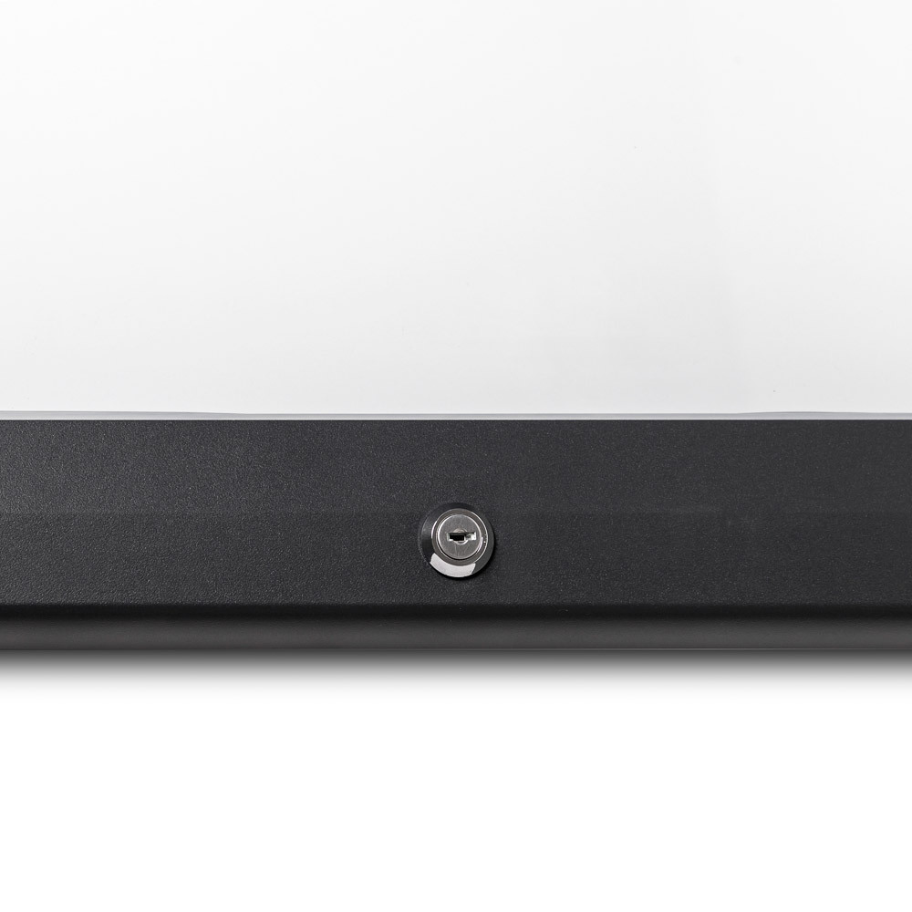 Schaukasten Außen Premium 9xA4 RAL 7016 – Bild 4