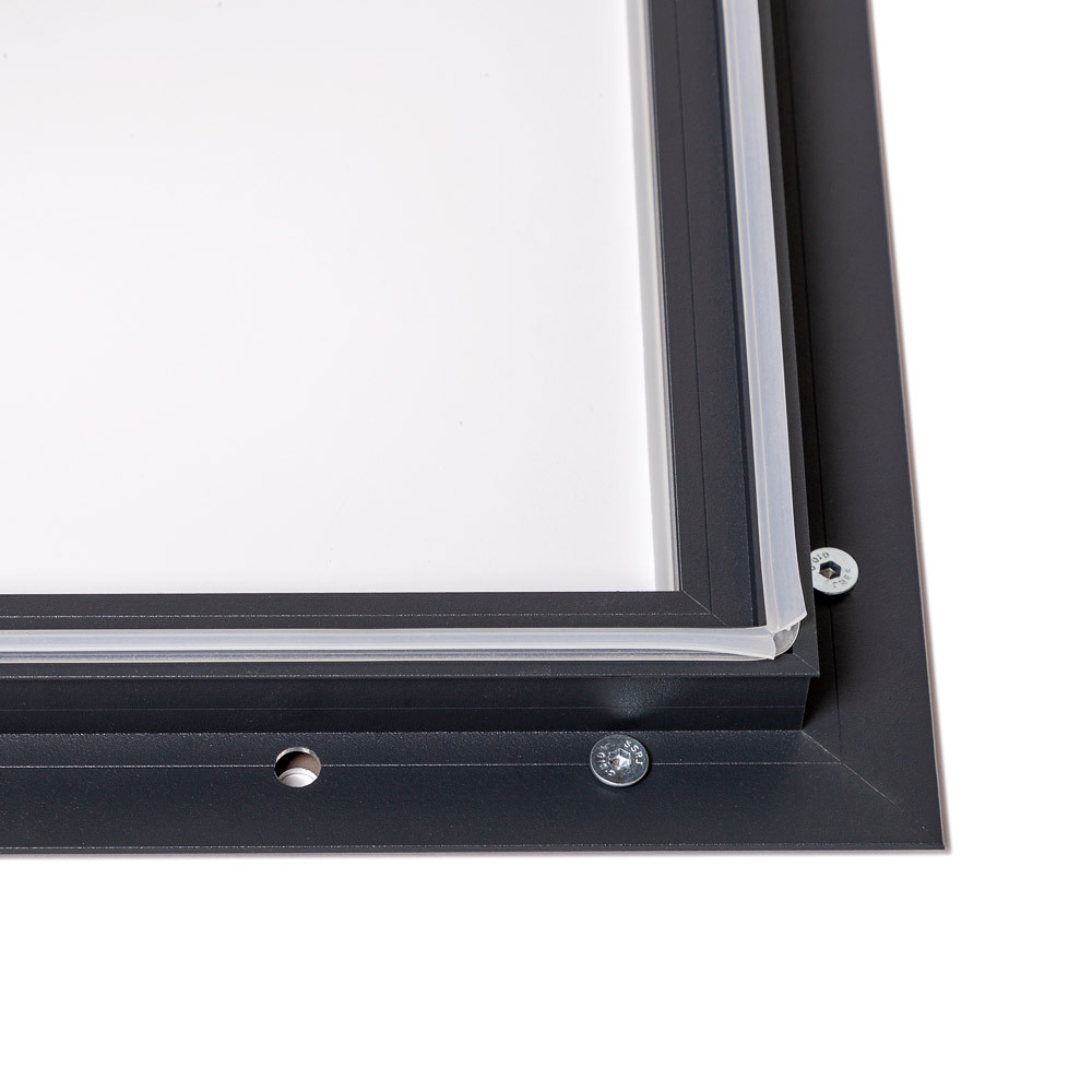 Schaukasten Außen Premium 9xA4 RAL 7016 – Bild 5