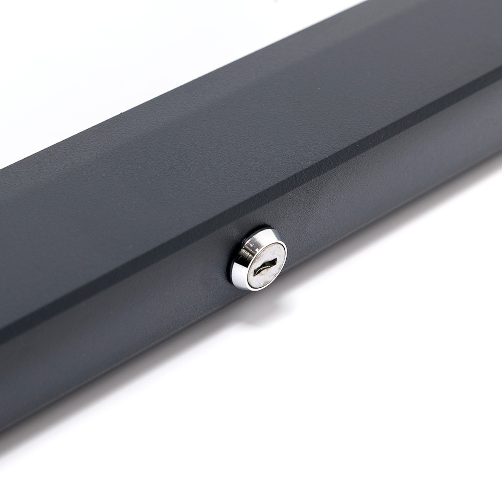 Abschließbarer Schaukasten Outdoor Slim 12 x A4 Anthrazit – Bild 5