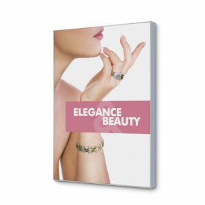 FABRIC FRAME Wand 75 mm Profil DIN A1 LED