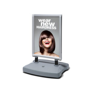 Windtalker® City. Kundenstopper 50x70 wetterfest