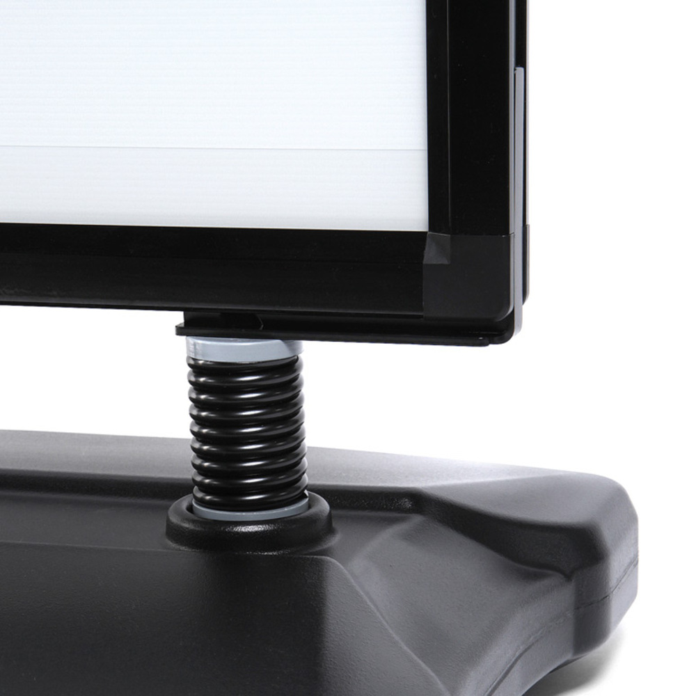 Windtalker® City (Schwarz). Kundenstopper 70x100 wetterfest – Bild 3