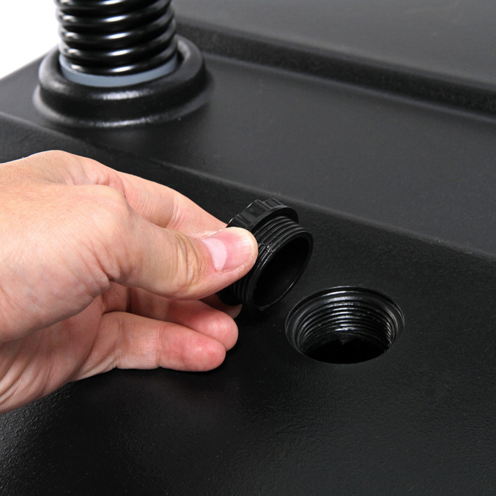 Windtalker® City (Schwarz). Kundenstopper A1 wetterfest (mit wetterfester Postertasche) – Bild 5