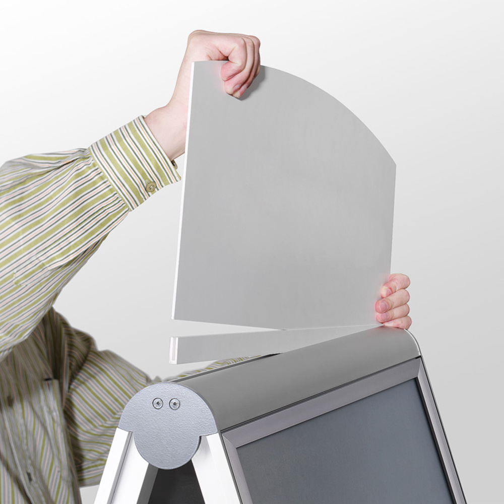 Kundenstopper Compasso C2 A1 – Bild 4