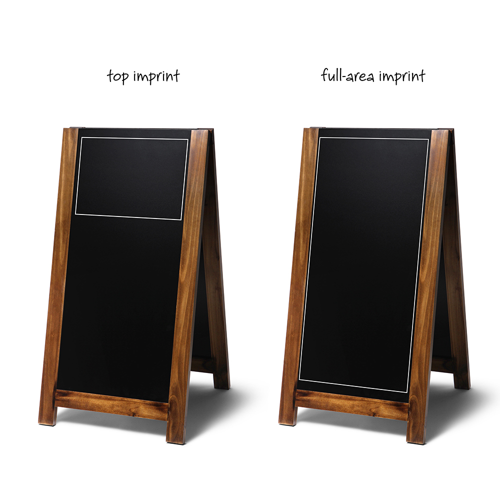 Kundenstopper Tafel Holz Antik – Bild 8