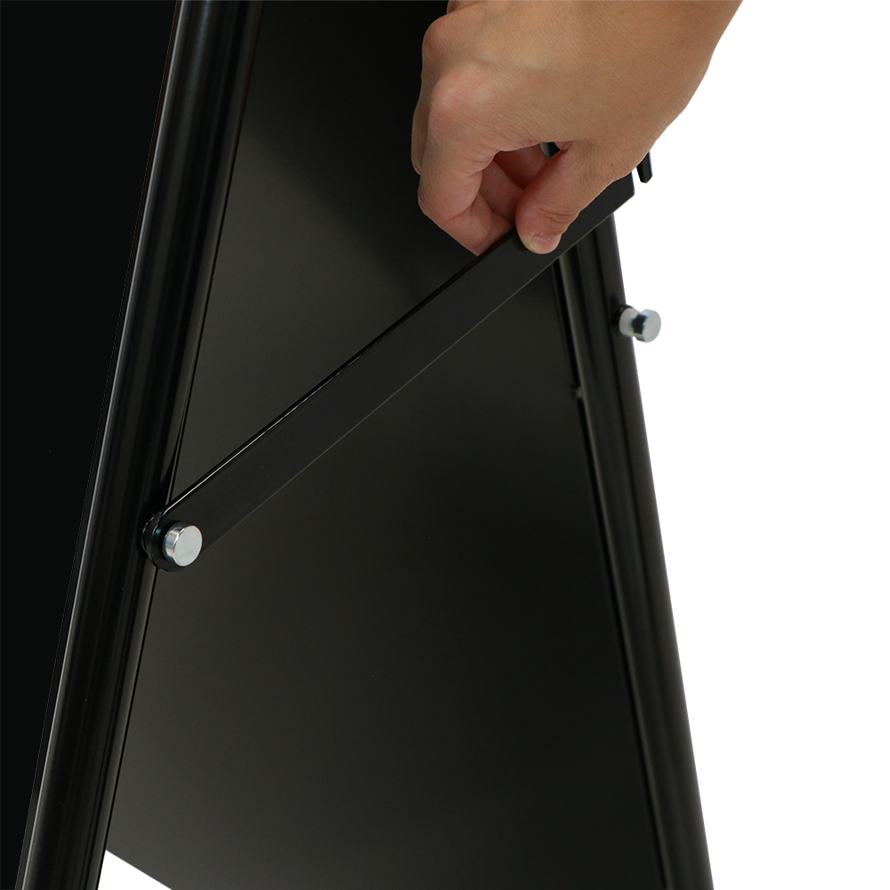 Kundenstopper Elegant Stahl A1 – Bild 5