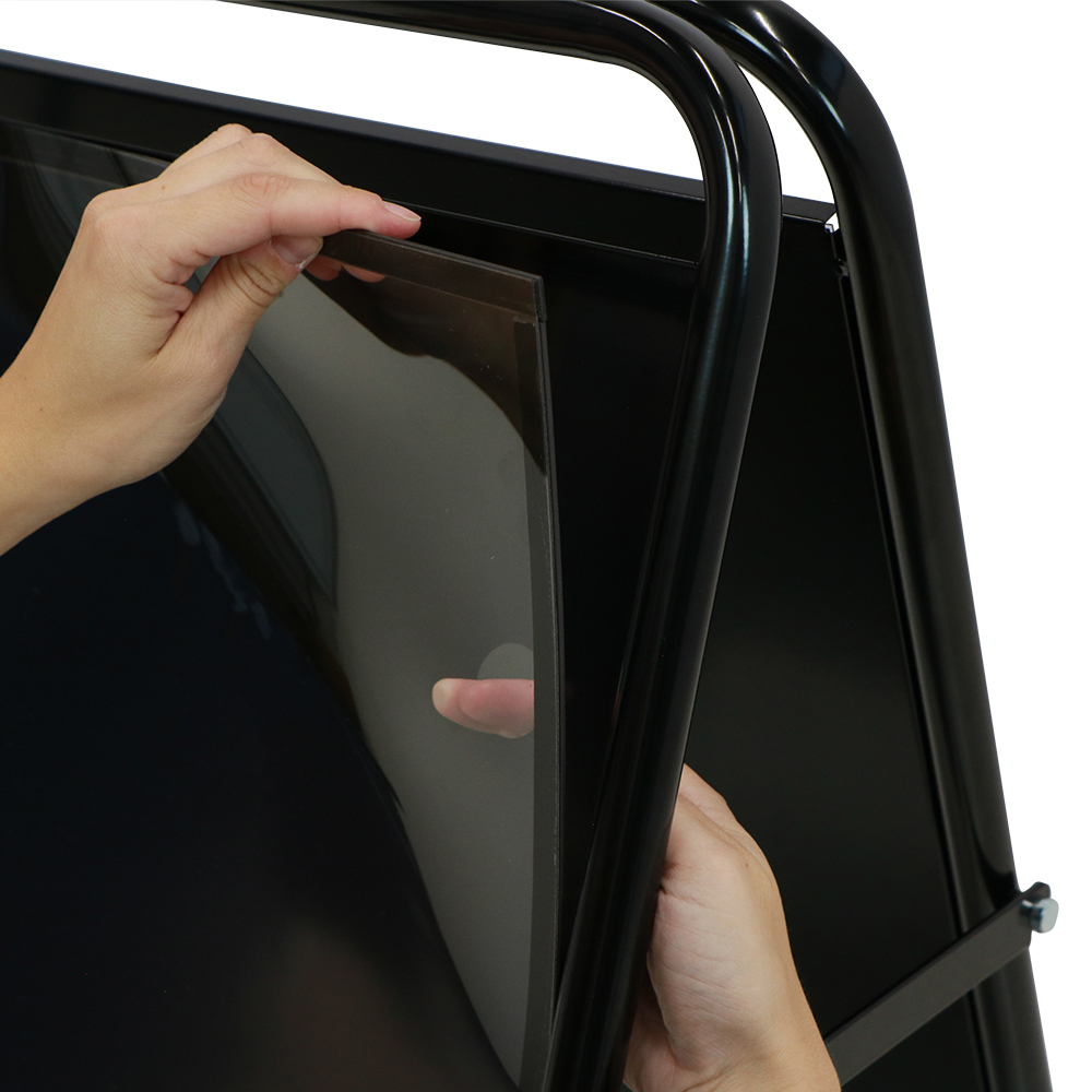 Kundenstopper Elegant Stahl A1 – Bild 6