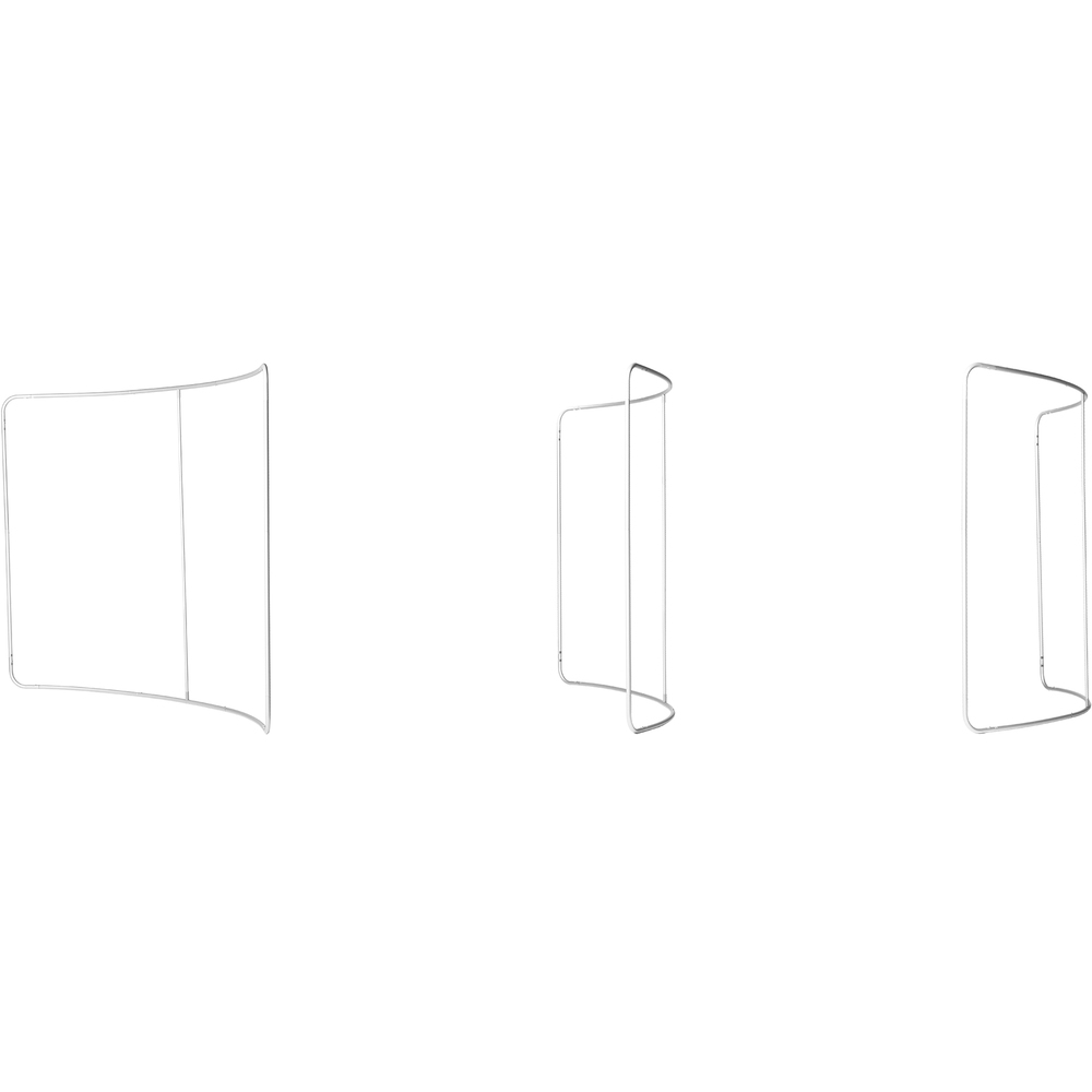 Zipper-Wand Curved 400x230cm – Bild 5