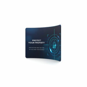 Zipper-Wall Curved 300x230cm