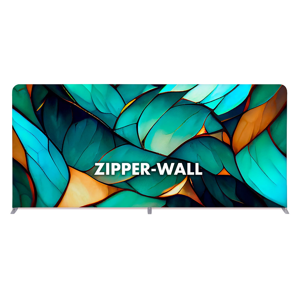 Zipper Wall Straight Basic 400 x 230 cm