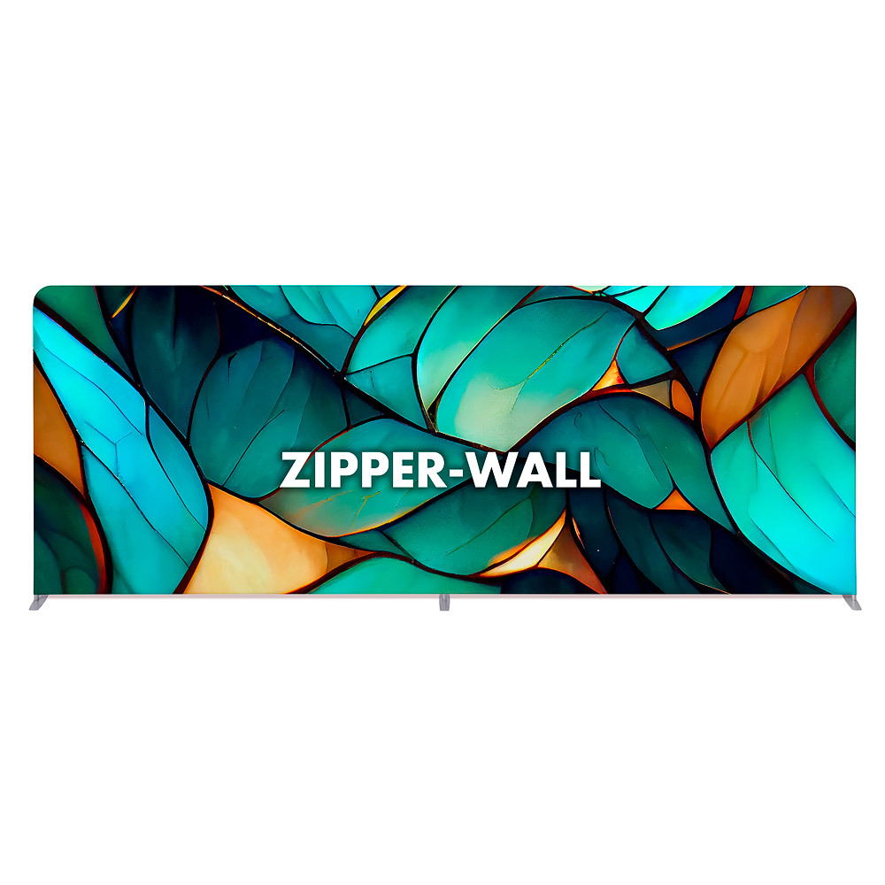 Zipper Wall Straight Basic 400 x 230 cm